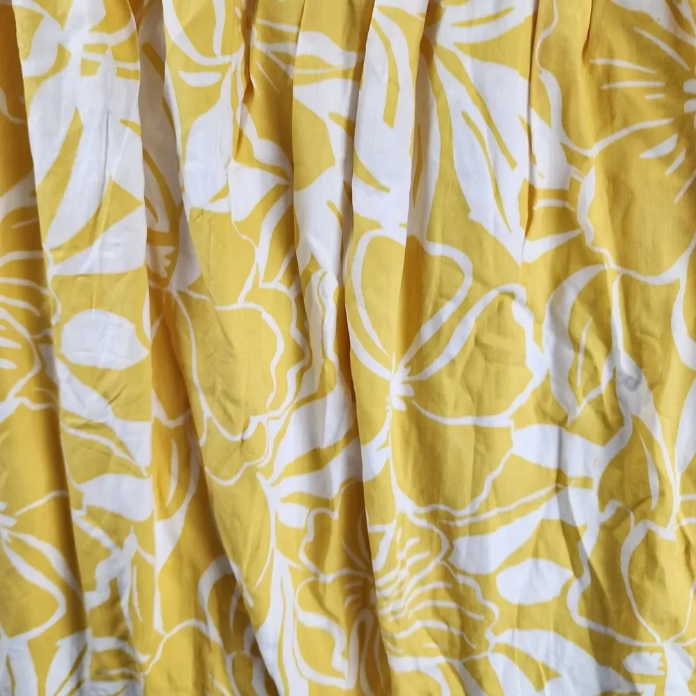 Faithfull the Brand Kiera Skirt Women's 4 Marigold Smocked Waist Band - Picture 7 of 15